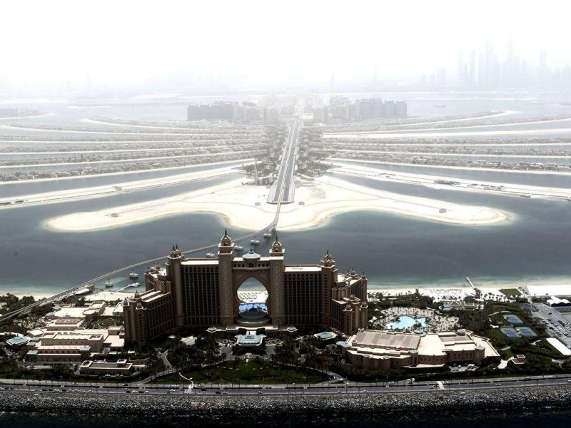 A view of Atlantis The Palm on Palm Jumeirah, one of Dubais most popular hotels. (AFP/Getty Images)