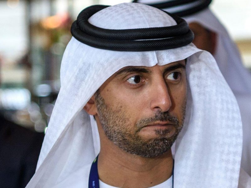 United Arab Emirates Energy Minister Suhail bin Mohamed al-Mazroui. (Ozan Kose/AFP/Getty Images)