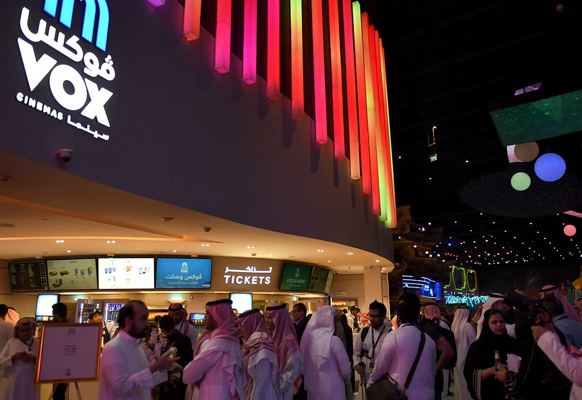 The Gulf region will see the development of more than 1,000 new cinema screens in the next three to five years.