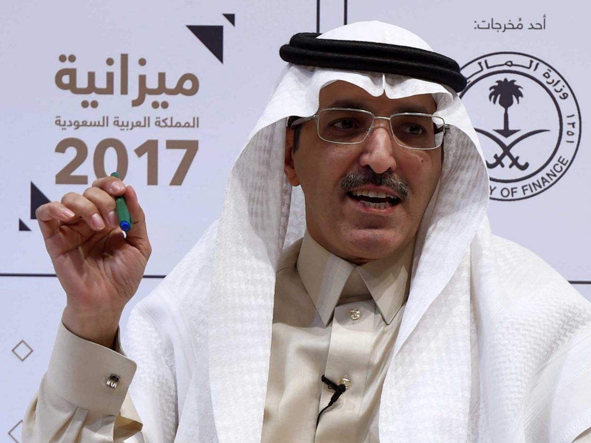 Saudi Finance Minister Mohammed Al-Jadaan. (FAYEZ NURELDINE/AFP/Getty Images)