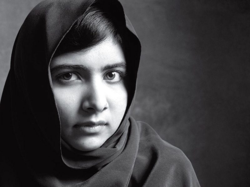 Malala Yousafzai.