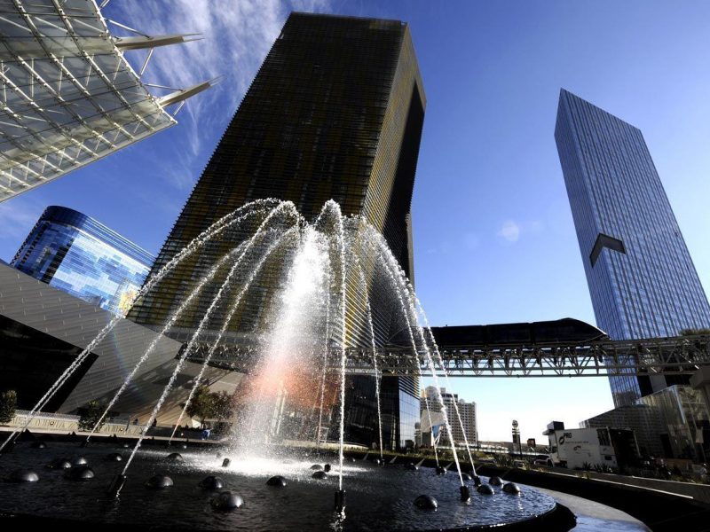 US CITYCENTRE: Dubai World is involved in a joint venture with MGM Resorts International at the $8.5bn CityCenter project on the Las Vegas Strip (Getty Images)