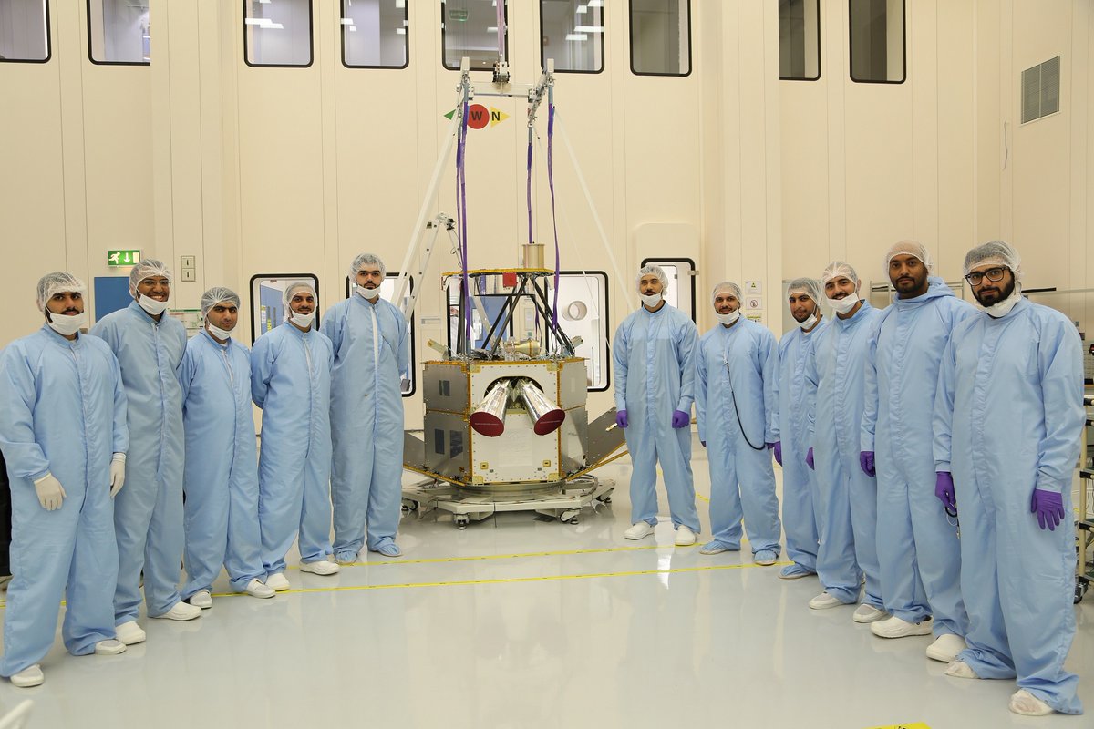 UAE's KhalifaSat Satellite Passes Key Test Ahead Of Launch - Arabian ...