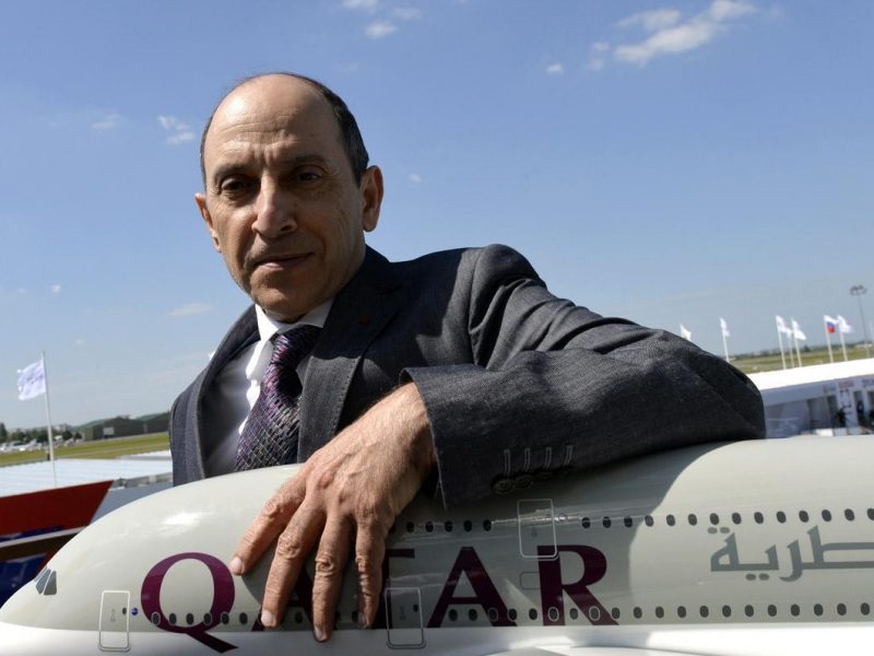 CEO of Qatar Airways Akbar Al Baker. (AFP/Getty Images)