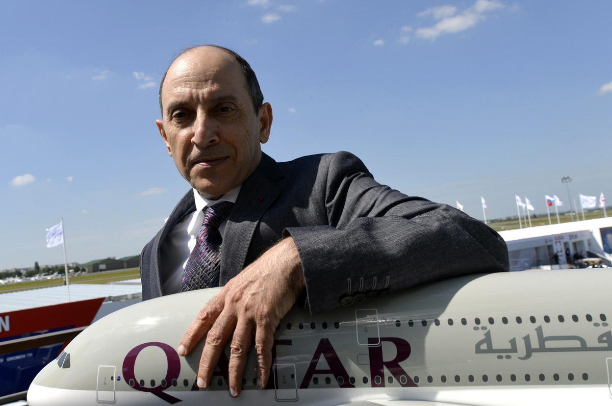 CEO of Qatar Airways Akbar Al Baker. (AFP/Getty Images)