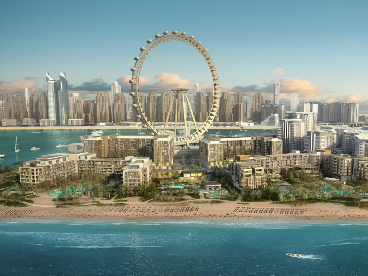 Caesars Entertainment Corporation is planning to open its two luxury hotels, a conference centre and a beach club on Bluewaters, a manmade island off the coast of Jumeirah Beach Residence.