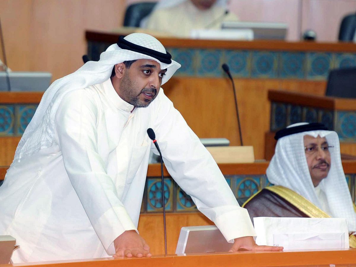 Kuwaiti State Minister for Cabinet Affairs Sheikh Mohammad al-Abdullah al-Sabah.