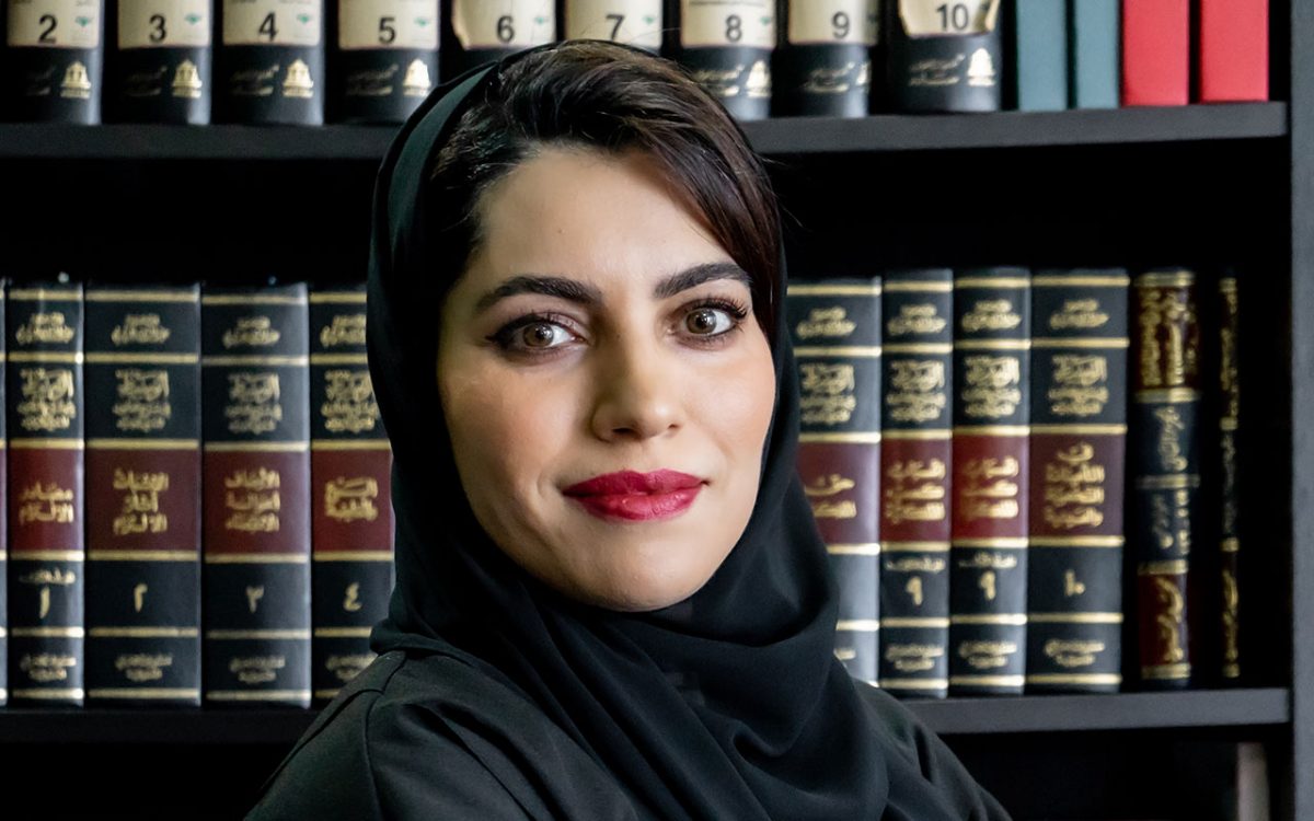 Emirati lawyer Abeer Sharif currently specialises in UAE law only but has ambitions to expand to cover DIFC and English law by next year.