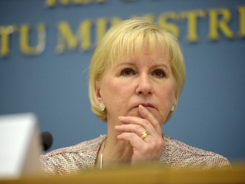 Swedish Foreign Minister Margot Wallstrom. (Getty Images)