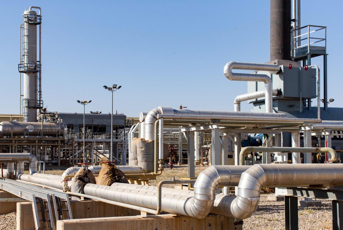 Current production at the Khor Mor field is 440 million cubic feet per day of natural gas.