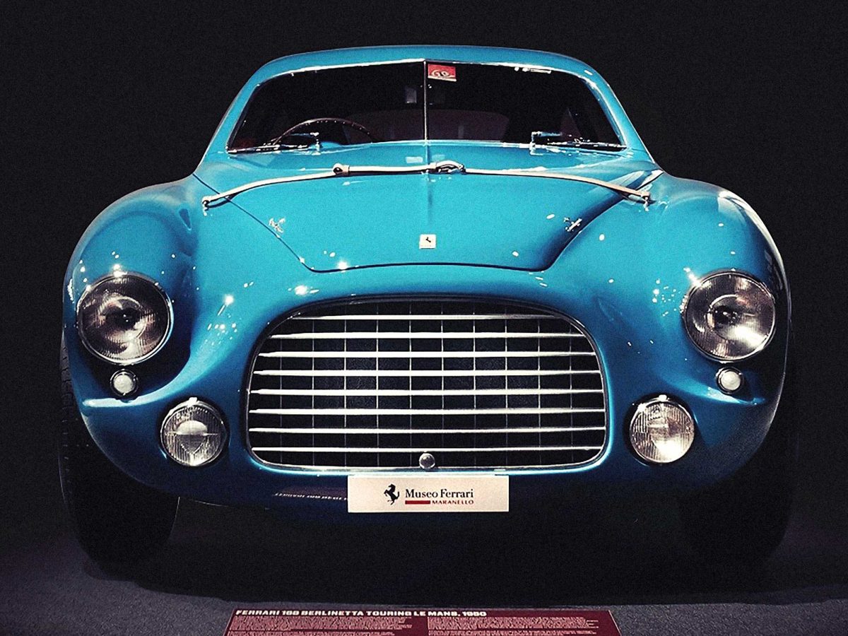 The iconic Ferrari 166 MM Berlinetta Le Mans was built in 1950. Only six units were produced, which added to the brand’s ultra-exclusive appeal.