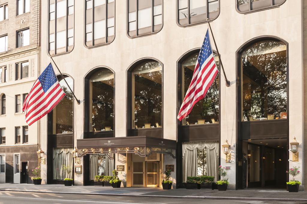 The luxury hotel is on 36 Central Park South in New York.