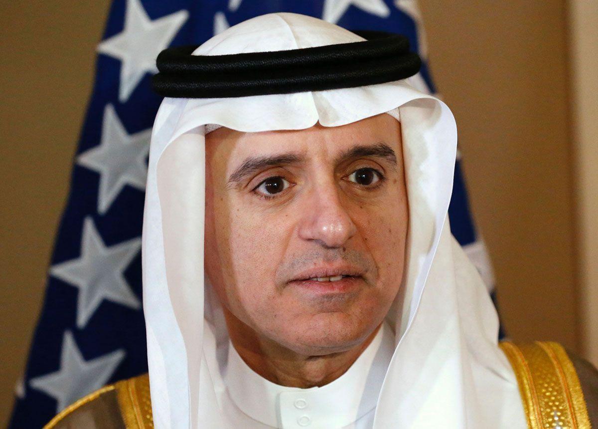 Saudi Arabia's minister of state for foreign affairs Adel al-Jubeir.