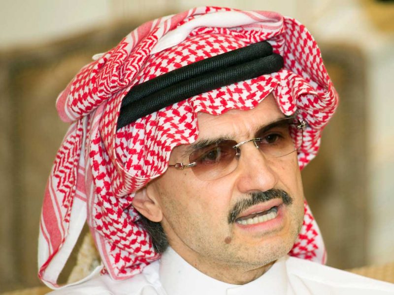 Saudi Prince Alwaleed bin Talal. (AFP/Getty Images)