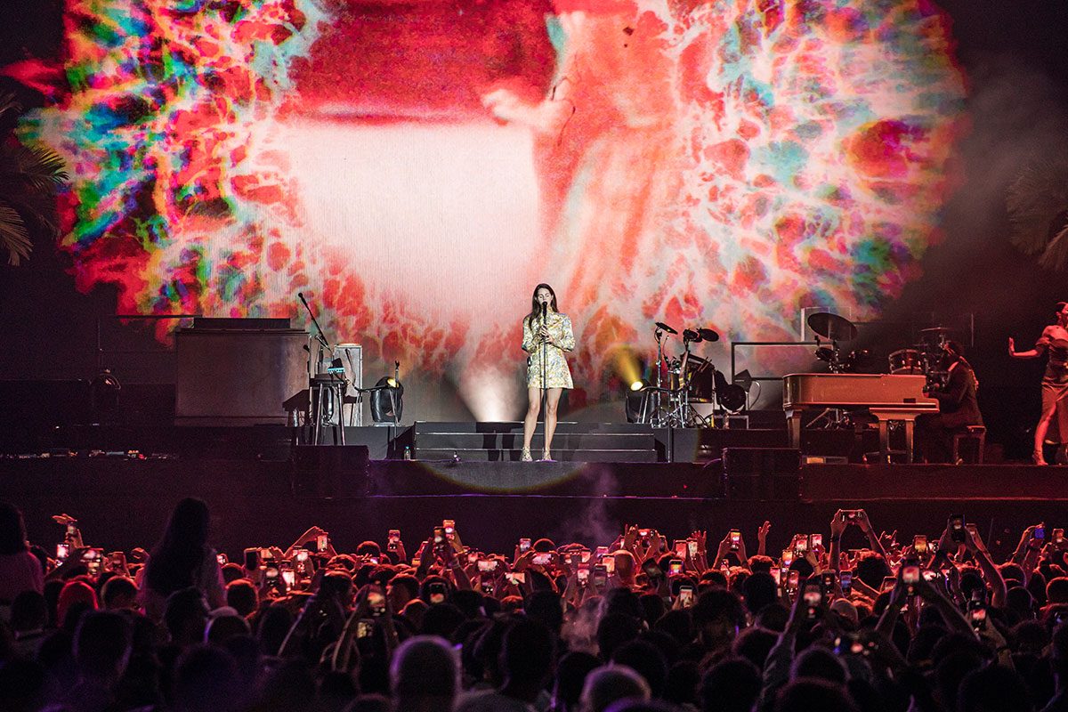 2019 Yasalam post-race concert - Lana Del Rey. Image: ITP Media Group