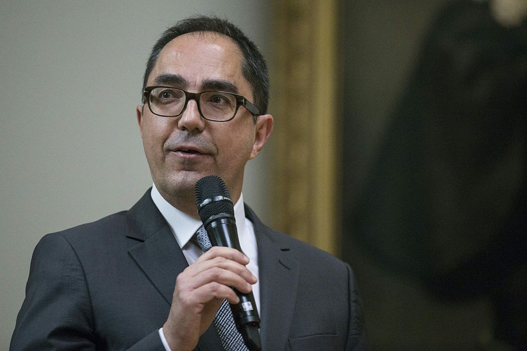 President Director of the Louvre Jean-Luc Martinez. (ETIENNE LAURENT/AFP/Getty Images)