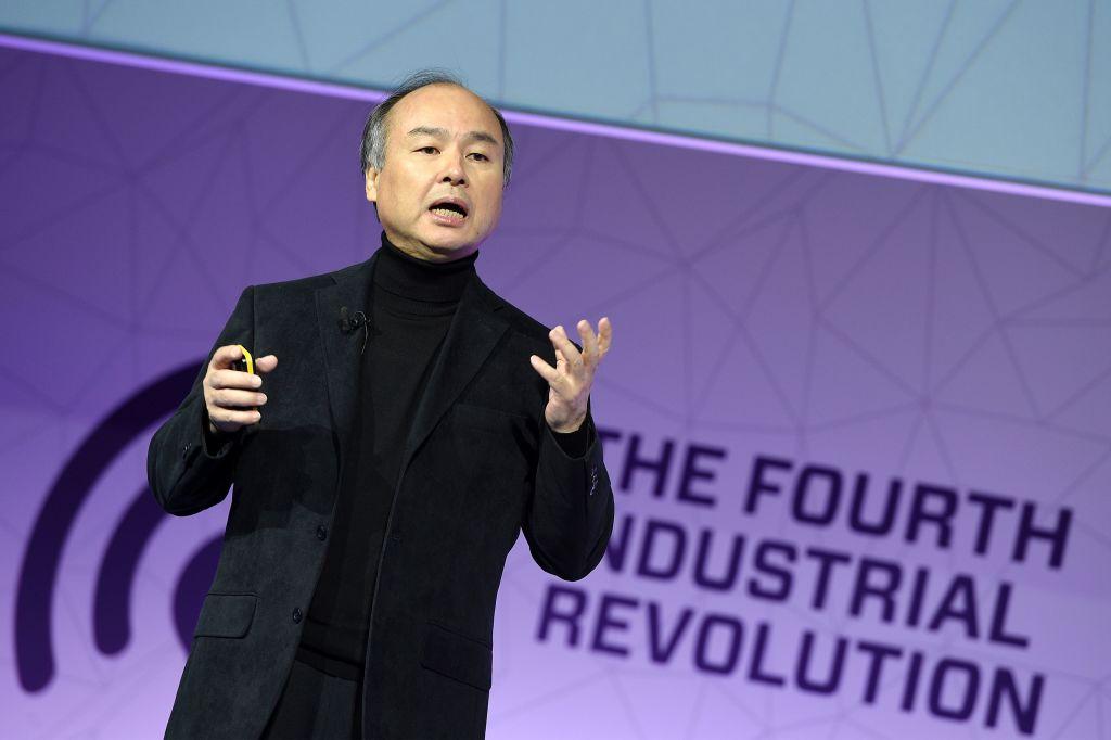 Founder and CEO of SoftBank Group Masayoshi Son. (LLUIS GENE/AFP/Getty Images}