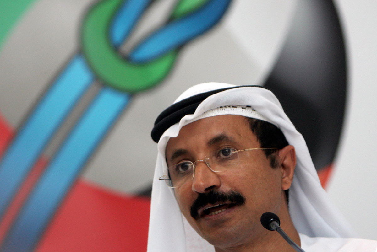 Sultan Ahmed bin Sulayem, chairman of DP World. (KARIM SAHIB/AFP/Getty Images)