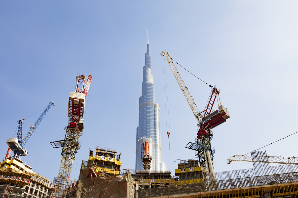 Rising up: The resurgence in construction in Dubai is looking healthy.