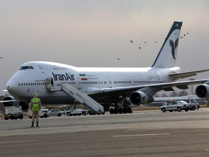 An Iran Air Boeing 747 passenger plane sits on the tarmac of the domestic Mehrabad airport in the Iranian capital Tehran. (Photo: BEHROUZ MEHRI/AFP/Getty Images)