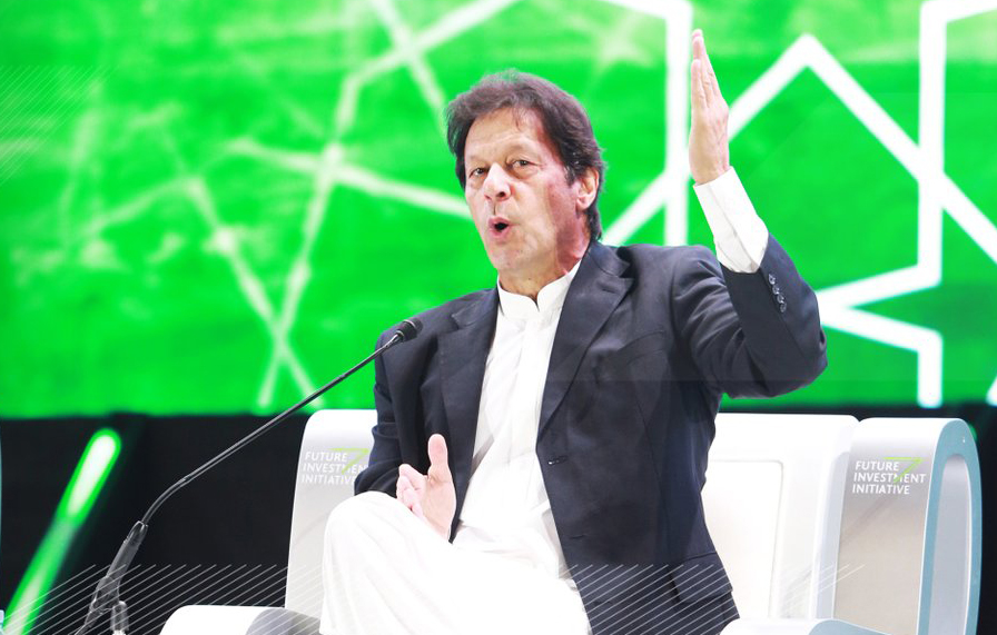 Pakistani Prime Minister Imran Khan.