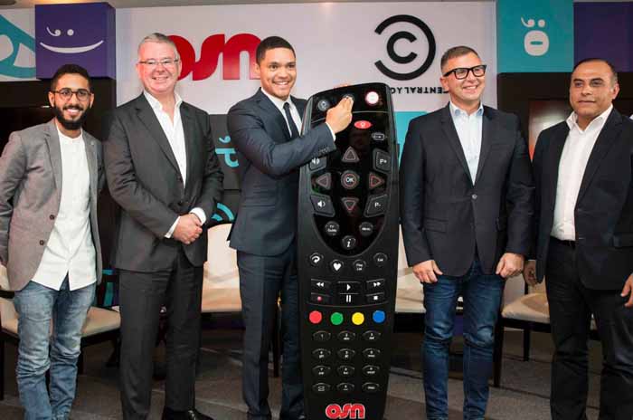 OSN launched Comedy Central HD on its network on Saturday.