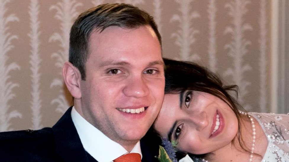 British academic Matthew Hedges returned to London on Tuesday, his family said.