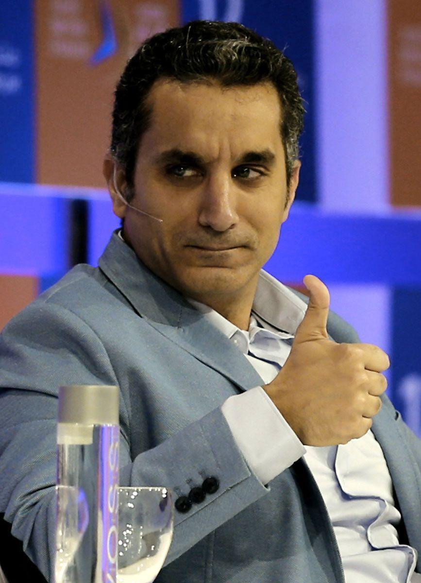 Egyptian satirist and television host Bassem Youssef. (Getty Images)