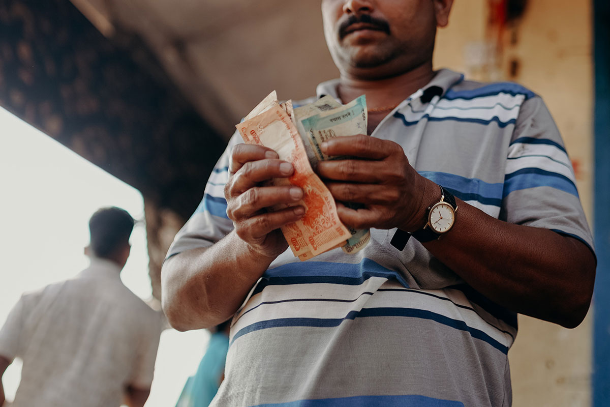 The rupee was trading at 73.35 against a dollar in the morning trading hours, lower than its closing rate of 73.27 on Monday