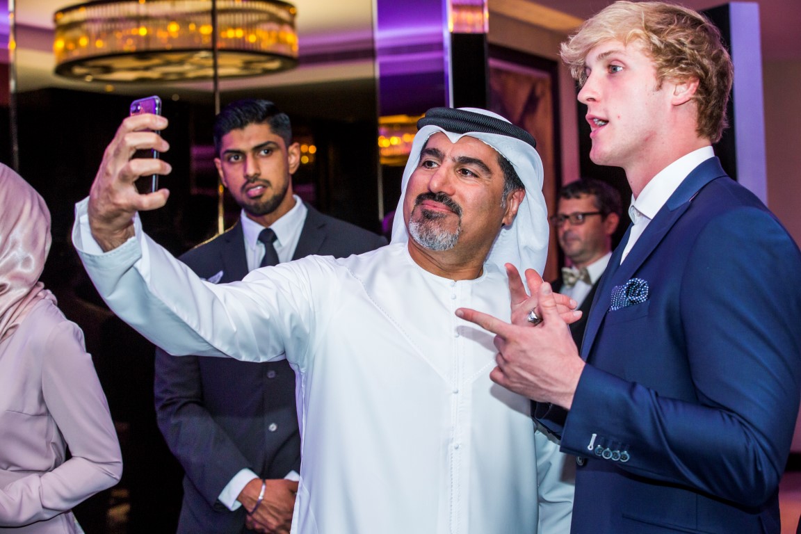 Logan Paul at the Arabian Business Awards, in the JW Marriott Marquis, Dubai.
Photo by Ajith Narendra  ITP Images