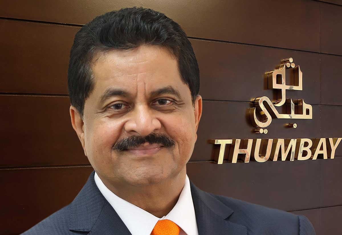 Dr Thumbay Moideen, founder president of Thumbay Group.