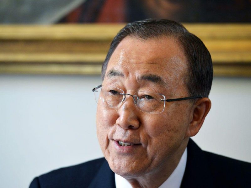 United Nations Secretary-General Ban Ki-moon. (Getty Images)