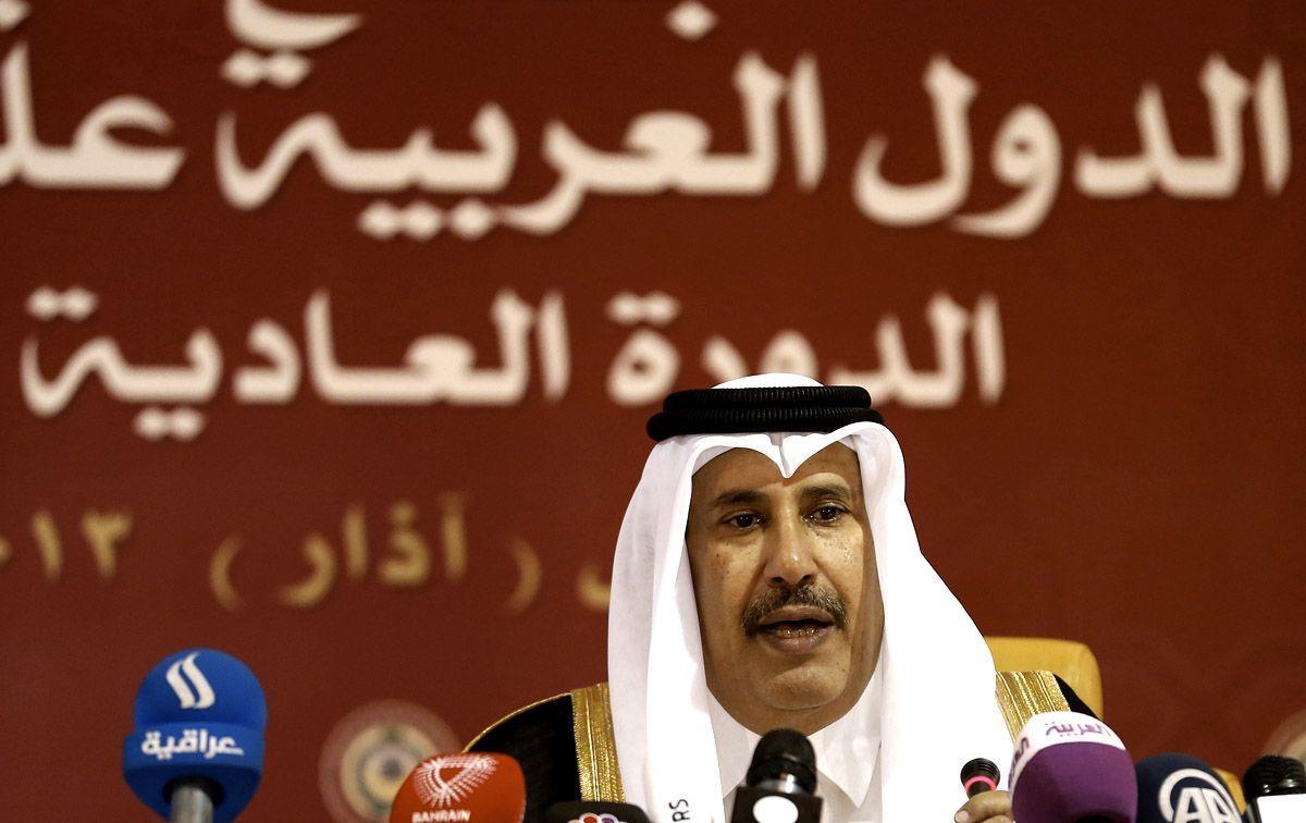 Former Qatari Prime Minister and Foreign Minister Sheikh Hamad bin Jassem al-Thani. (AFP/Getty Images)