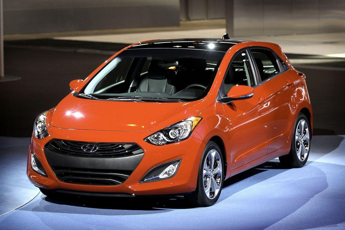 Hyundai introduces the 2013 Elantra GT during the media preview of the Chicago Auto Show at McCormick Place on February 8, 2012. (Getty Images)