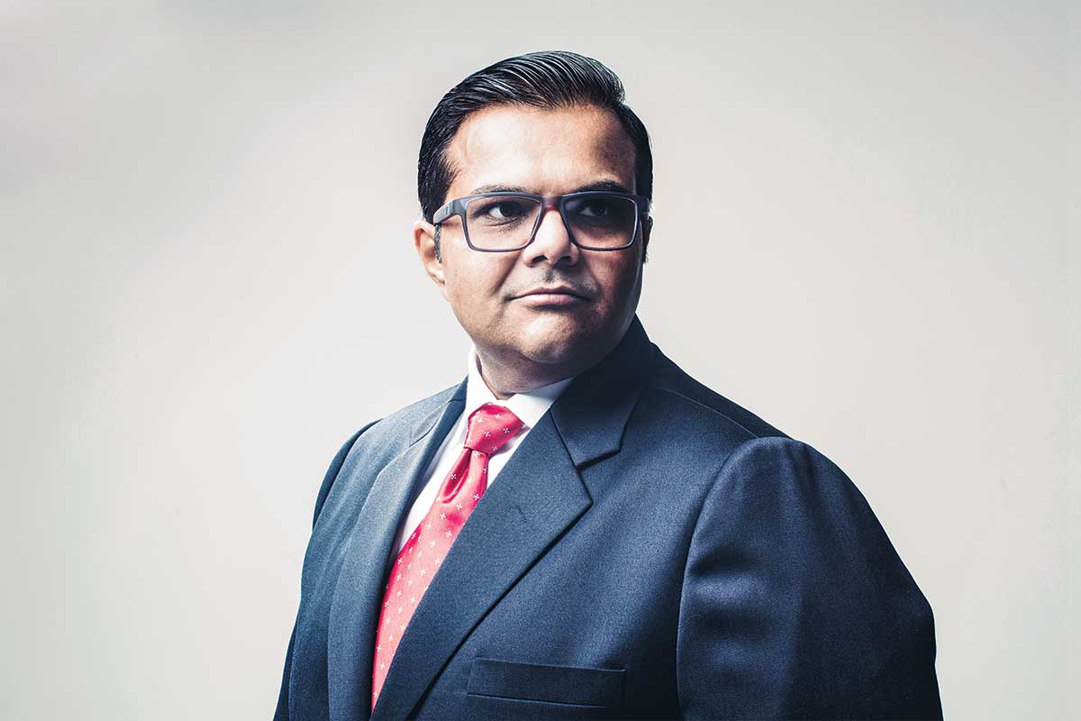 Kalpesh Kinariwala, chairman of Pantheon Development Group.