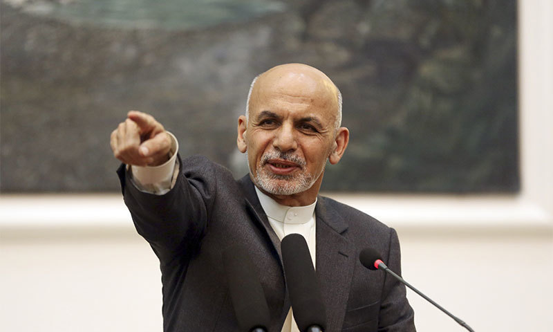 Afghanistan President Ashraf Ghani.