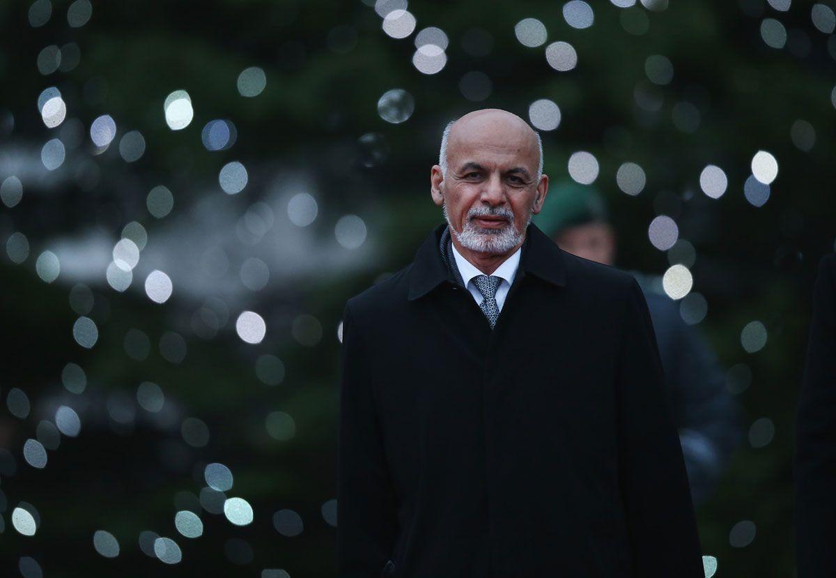 Afghan President Ashraf Ghani. (Getty Images)