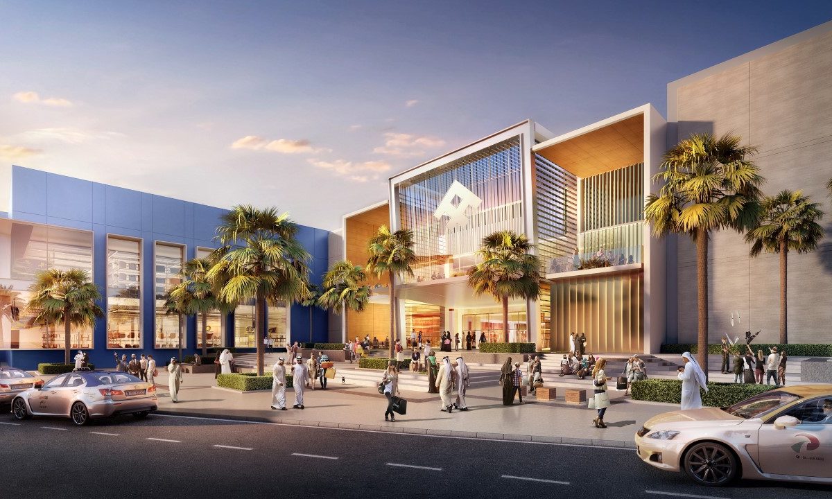 The development will be host to 2,310 parking spaces, 120 stores, along with 40 cafes and restaurants and a 500-seat food court.