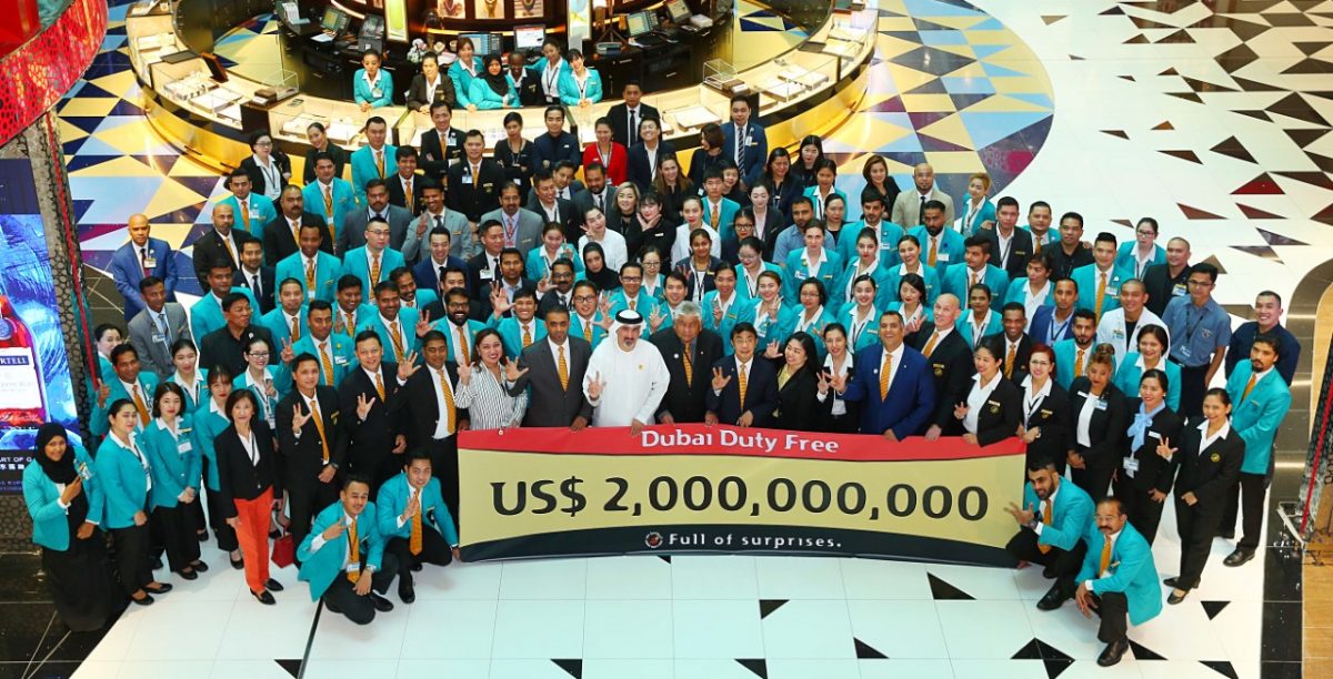 Dubai Duty Free, which celebrated its 35th anniversary on December 20, recorded sales of $20 million for its first full year of business.