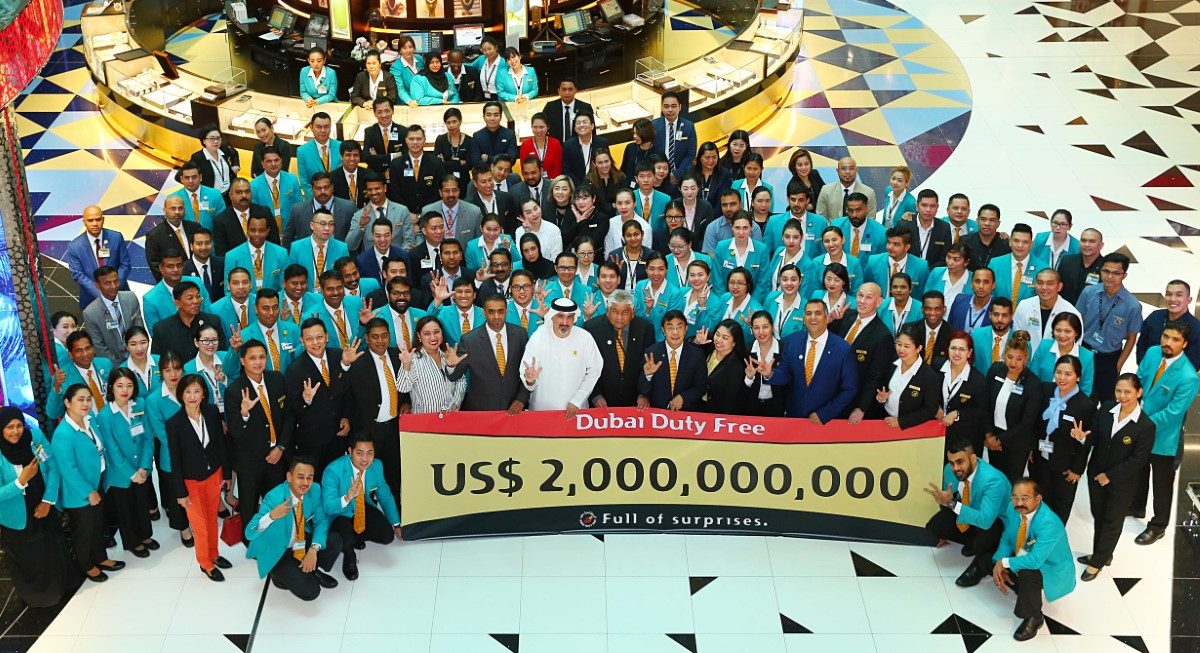 Dubai Duty Free records over $1bn in sales this year