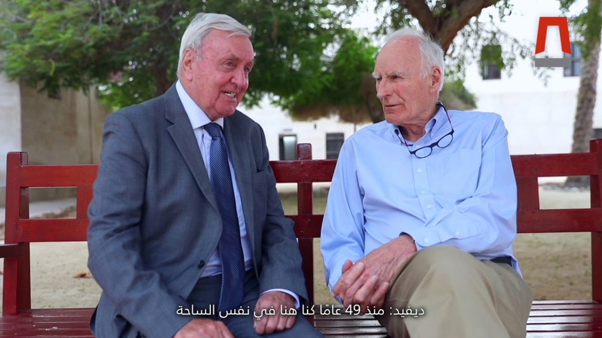 Peter Snow has returned to Ras Al Khaimah to meet ruler Sheikh Saud bin Saqr Al Qasimi.