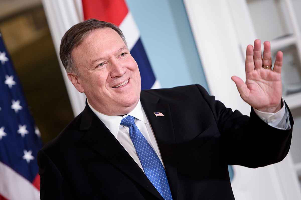 US Secretary of State Mike Pompeo