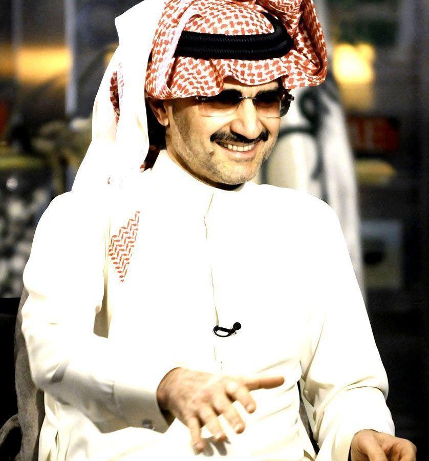 Prince Alwaleed Bin Talal Bin Abdulaziz Alsaud.