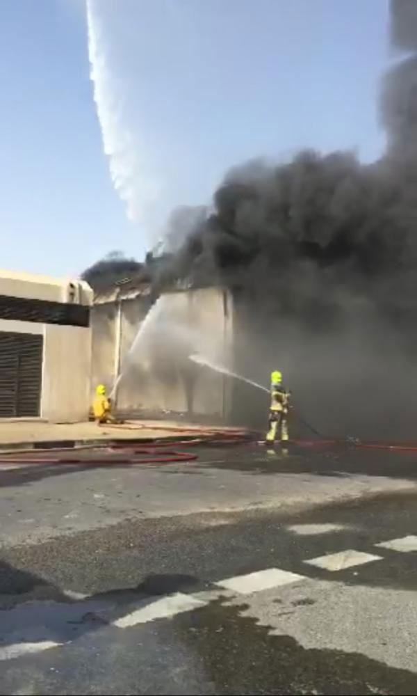 Firefighters bring Dubai warehouse fire under control - Arabian Business