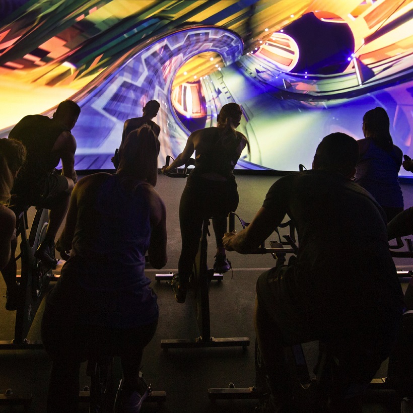 Tech-savvy concepts such as virtual reality exercise classes might be the key to boosting the UAE’s exercise levels, according to fitness operator Les Mills International.