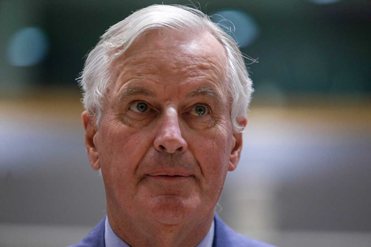 Chief EU negotiator for Brexit, Michel Barnier is seen ahead of a special European Union general affairs meeting on Brexit in Brussels, on September 18, 2018.