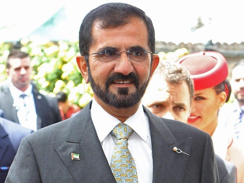 Sheikh Mohammed at a recent Ascot race meeting.