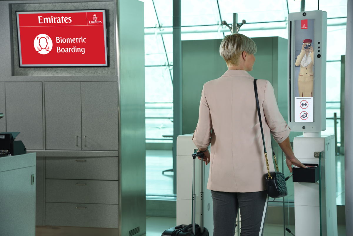 Emirates passengers can soon check in for their flight, complete immigration formalities, enter the Emirates Lounge, and board their flights, simply by strolling through the airport.