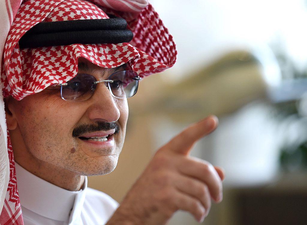 Saudi Arabia's billionaire Prince Alwaleed bin Talal 
Photo: FAYEZ NURELDINEAFPGetty Images