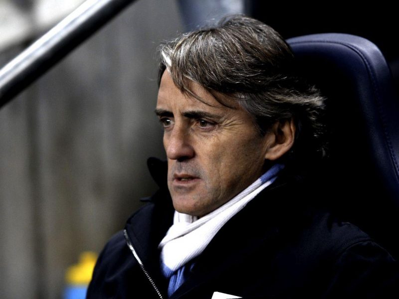 Manchester City manager Roberto Mancini (Getty Images).